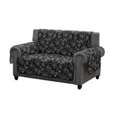 Greenland Home Fashions 100% Polyester Jacquard Spinderella Furniture Protector Black