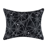 Greenland Home Fashions Spinderella 100% Polyester Pillow Sham Standard 20x26 Black