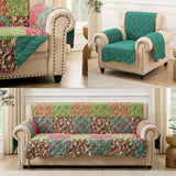 Greenland Home Fashions Danica 100% Polyester Quilted Furniture Protector Multi