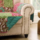 Greenland Home Fashions Danica 100% Polyester Quilted Furniture Protector Multi