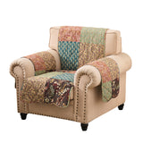 Greenland Home Fashions Hazel 100% Polyester Quilted Furniture Protector Multi