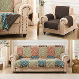 Greenland Home Fashions Hazel 100% Polyester Quilted Furniture Protector Multi