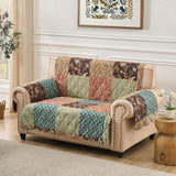 Greenland Home Fashions Hazel 100% Polyester Quilted Furniture Protector Multi