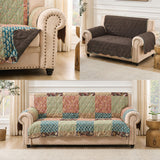 Greenland Home Fashions Hazel 100% Polyester Quilted Furniture Protector Multi