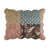 Greenland Home Fashions Hazel Cotton Face Microfiber Back Pillow Sham Multi