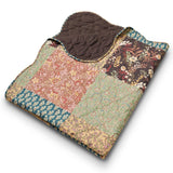 Greenland Home Fashions Hazel Cotton Face Microfiber Back Accessory Throw 50x60 Multi