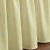 Greenland Home Fashions Cotton Blend Landris Solid Ruffled Bed Skirt 16" Drop Light Green