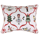 Greenland Home Fashions 100% Cotton 12 Days of Christmas Pillow Sham Multicolor