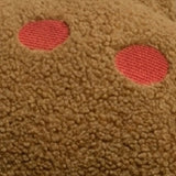 Greenland Home Fashions 100% Polyester shell Embroidery Holiday Gingerbread Decorative Pillow 14" x 17" Brown