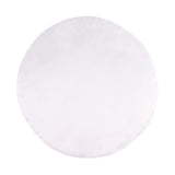 Greenland Home Fashions Cotton Blend Holiday Peppermint Decorative Pillow 14" Diameter Red