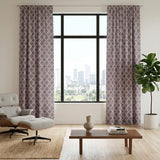 Greenland Home Fashions 100% Cotton Theorum Light Filtering Window Curtain Panel Pair 42" x 84" Grey