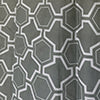 Greenland Home Fashions 100% Cotton Theorum Light Filtering Window Curtain Panel Pair 42" x 84" Grey