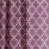 Greenland Home Fashions 100% Cotton Theorum Light Filtering Window Curtain Panel Pair 42" x 84" Orchid