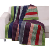 Greenland Home Fashion Marley Throw Blanket - Multi 50x60