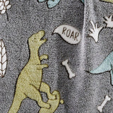 Dino Friends Micro Plush All Season Throw Blanket 50