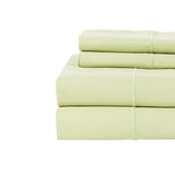 Hotel Concepts 500 Thread Count Sateen Sheet - 4 Piece Set - Celadon
