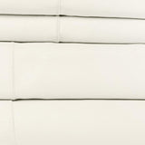 Hotel Concepts 500 Thread Count Sateen Sheet - 4 Piece Set - Ivory
