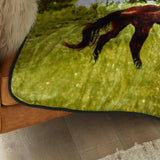 Shavel 100% Polyester Luxury High Pile Oversized Mare and Colt One Size Luxury Throw 60x80 Multi