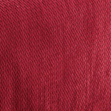 Jacquard Microplush Soft Premium Microplush Braided Blanket Burgundy by Plazatex