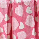 Plazatex Jasmine Micro plush Decorative All Season Pink Color 50