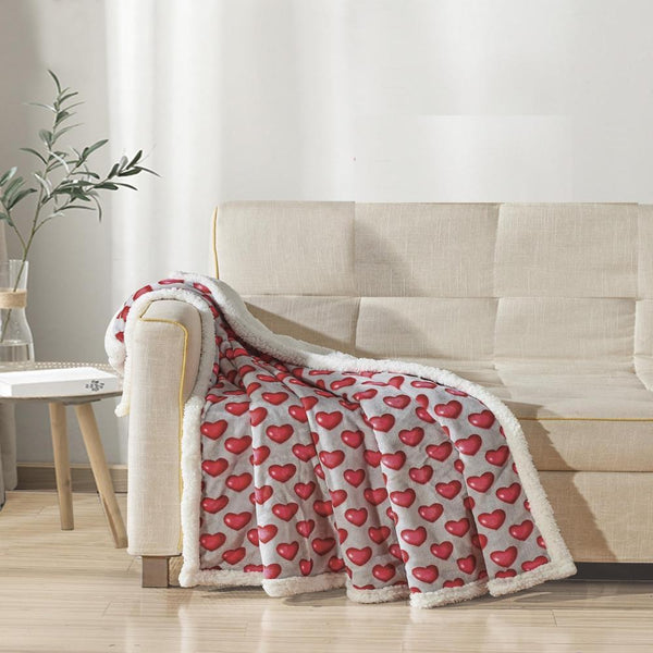 Juliette Sloth Micro Plush Sherpa All Season Throw Blanket 50" x 60" Multicolor