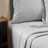 Knightsbridge 1000 Thread Count Herringbone Sateen Sheet Set - Silver