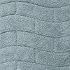 Knightsbridge Stylish And Comfortable All Season Traditional New Tile Design Cotton Bath Rug 21" X 34" Light Blue