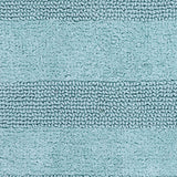 Knightsbridge 2-Piece 100% Cotton Wide Cut Bath Rug Set 20"x30" & 24"x40" Light Blue