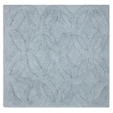 Knightsbridge Arch Bath Rug Cotton Non Skid Back - Light Blue