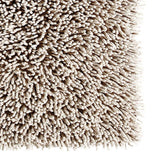 Knightsbridge Chenille Shaggy 220 GSF Non Skid Back Bath Rug 17 x 24