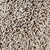 Knightsbridge Chenille Shaggy 220 GSF Non Skid Back Bath Rug 17 x 24