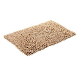 Knightsbridge Chenille Shaggy 220 GSF Non Skid Back Bath Rug 17 x 24