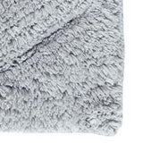 Knightsbridge Echo 220 GSF Non Skid Back Bath Rug 17" x 24" - Silver