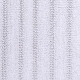 Knightsbridge Linear 220 GSF Reversible Bath Rug Rectangle 17 x 24 - White