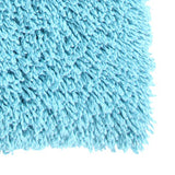 Knightsbridge Melbourne 220 GSF Non Skid Back Bath Rug 17 x 24 - Aqua