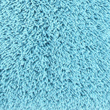 Knightsbridge Melbourne 220 GSF Non Skid Back Bath Rug 17 x 24 - Aqua