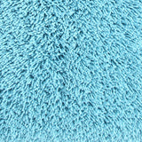 Knightsbridge Melbourne 220 GSF Non Skid Back Bath Rug 17 x 24 - Aqua