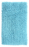 Knightsbridge Melbourne 220 GSF Non Skid Back Bath Rug 17 x 24 - Aqua