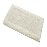 Knightsbridge Naples 220 GSF Non Skid Back Bath Rug 17 x 24 - White