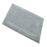 Knightsbridge Naples Non Skid Back 220 GSF Back Bath Rug 17 x 24 - Light Blue