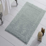 Knightsbridge Naples Non Skid Back 220 GSF Back Bath Rug 17 x 24 - Light Blue