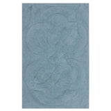 Knightsbridge Tuft Twisted 220 GSF Non Skid Back Bath Rug 17 x 24 - White