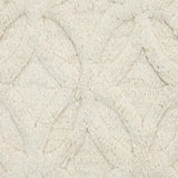 Knightsbridge Arch Bath Rug Cotton Non Skid Back - Ivory