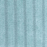 Knightsbridge Linear 220 GSF Reversible Bath Rug 20 x 30 - Light Blue
