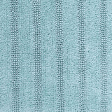 Knightsbridge Linear 220 GSF Reversible Bath Rug 20 x 30 - Light Blue