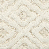 Knightsbridge Link Bath Rug Cotton Non Skid Back - Ivory