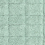 Knightsbridge Summer Tile 220 GSF Non Skid Back Bath Rug 20 x 30 - Sage