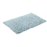Knightsbridge Chenille Shaggy 220 GSF Non Skid Back Bath Rug