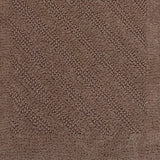 Knightsbridge Shooting Star Reversible Cotton Bath Rug Plush Bathroom Mat 21" x 34" Natural