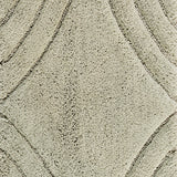 Knightsbridge Stylish And Comfortable Traditional Diamond Design 2 PC Cotton Bath Rug Set 20"x30" & 24"x40" Sage